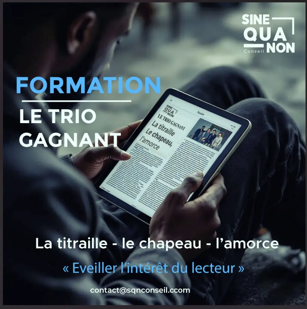 Formation Le Trio gagnant