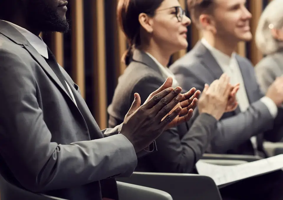 Auditoire de décideurs en formation